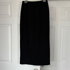 Style & Co. Classic Black Long Skirt